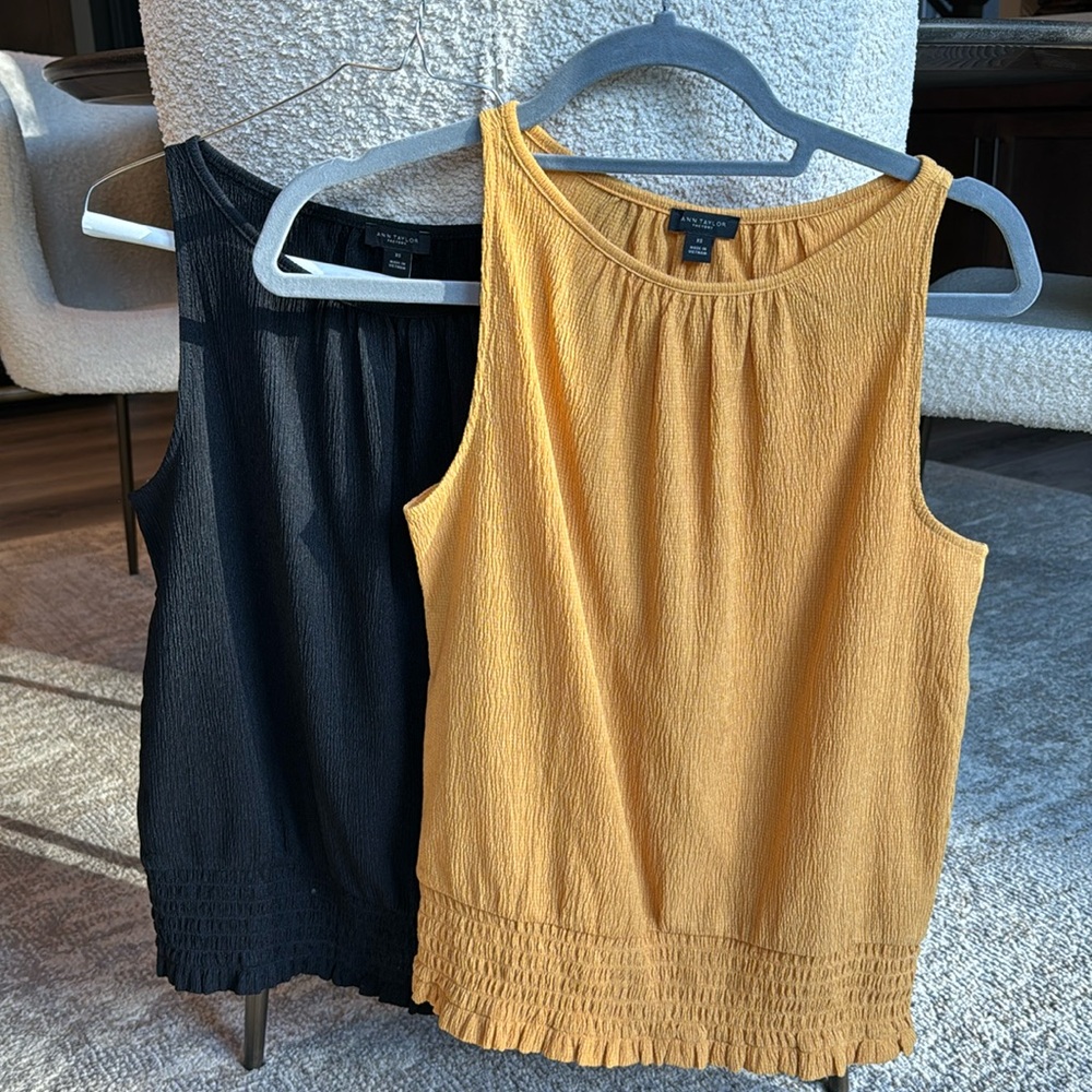 Ann Taylor Factory blouse sleeveless  XS
